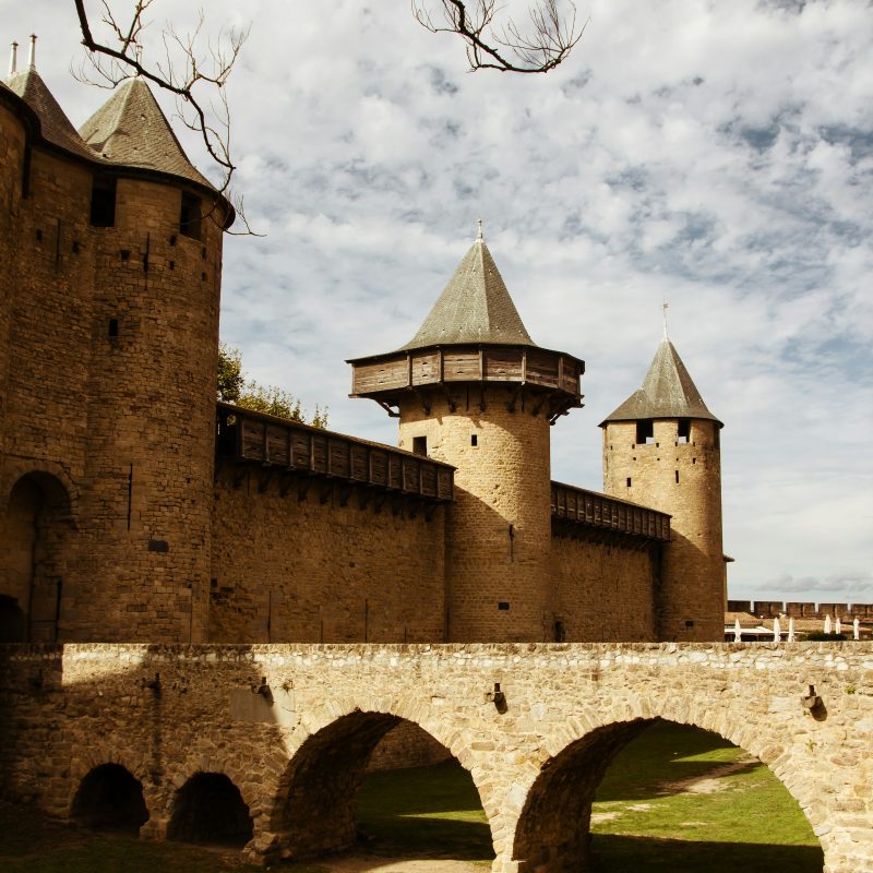 Pont et tours d’entrée de la Cité de Carcassonne